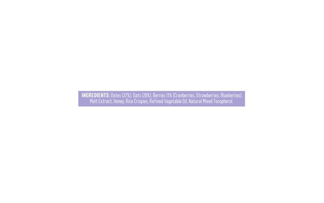 Timios Berry Bar Dates, Oats & Berries   Pack  120 grams